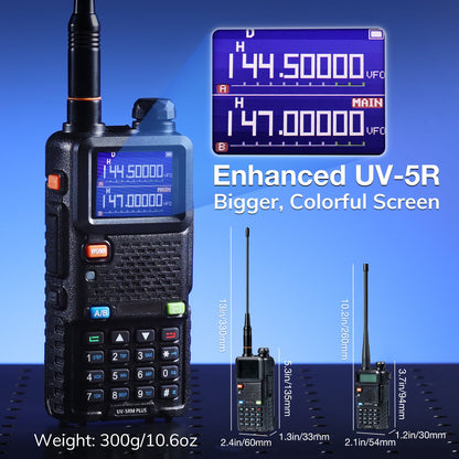 Baofeng UV-5RM Plus 10W Multi-Band Radio