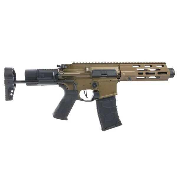 VFC AVALON CALIBUR II PDW AEG + 5 Valken SMAG's (w/ Built-In GATE ASTER + Maple Leaf Internals) - Tan