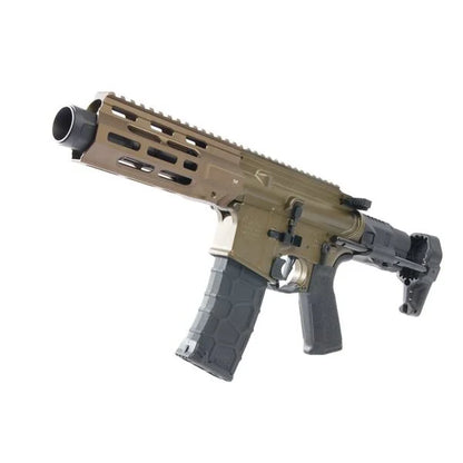 VFC AVALON CALIBUR II PDW AEG + 5 Valken SMAG's (w/ Built-In GATE ASTER + Maple Leaf Internals) - Tan