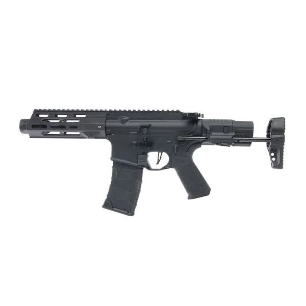 VFC AVALON CALIBUR II PDW AEG + 5 Valken SMAG's (w/ Built-In GATE ASTER + Maple Leaf Internals) - Black