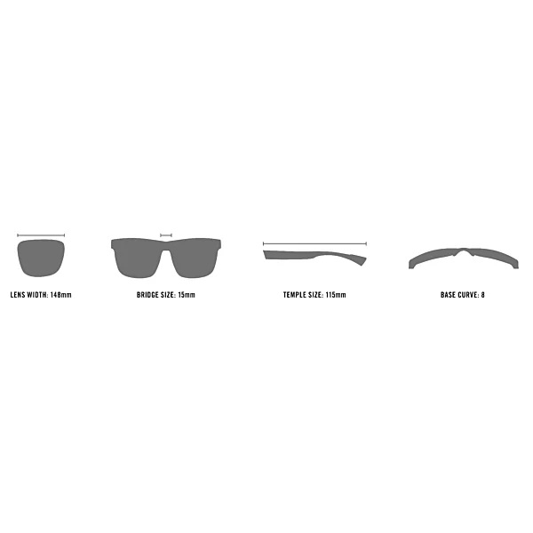 Vortex Optics RangePoint Glasses - Black/Clear Lens (Lifetime Warranty Included)