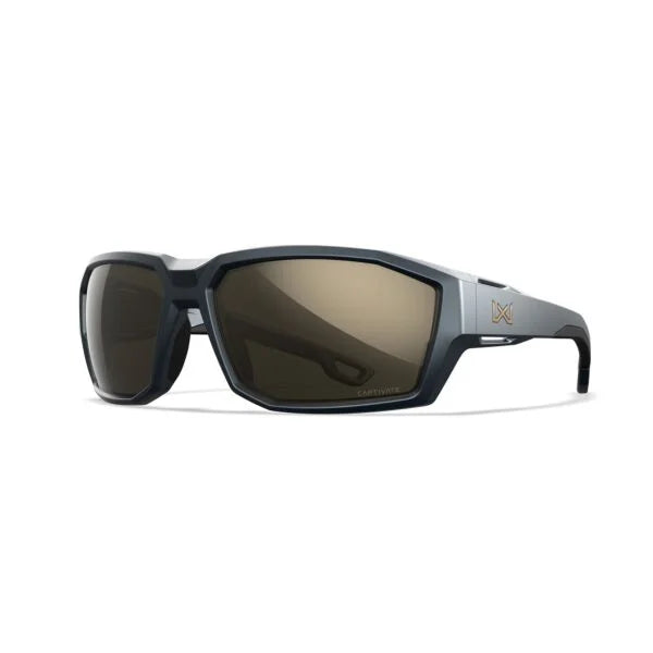 Wiley X ALPINE - Matte Graphite Grey Frame - CAPTIVATE Polarised Tungsten Mirror Lens