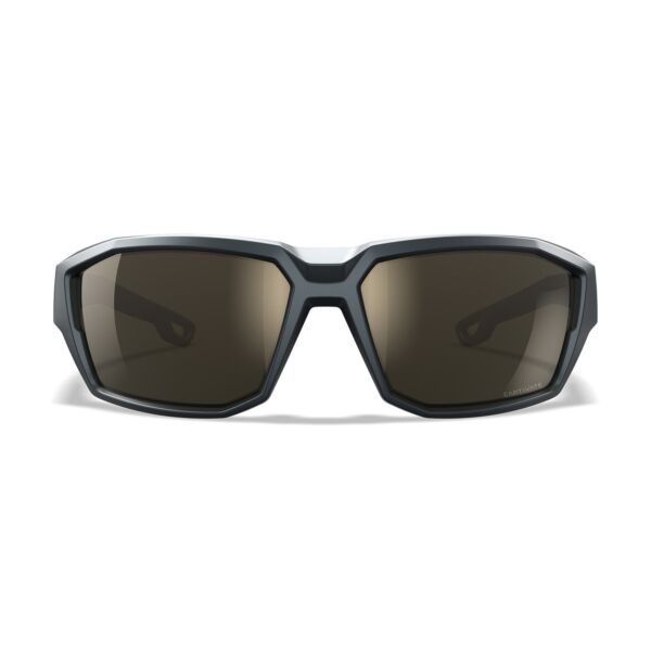 Wiley X ALPINE - Matte Graphite Grey Frame - CAPTIVATE Polarised Tungsten Mirror Lens