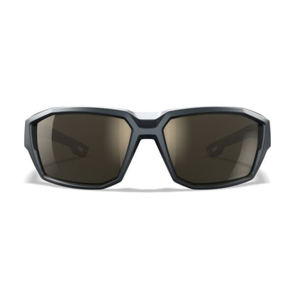 Wiley X ALPINE - Matte Graphite Grey Frame - CAPTIVATE Polarised Tungsten Mirror Lens