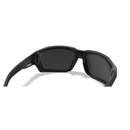 Wiley X ALPINE Ballistic Sunglasses - Matte Black Frame - CAPTIVATE Grey Mirror Lens