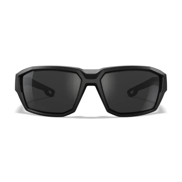 Wiley X ALPINE Ballistic Sunglasses - Matte Black Frame - CAPTIVATE Grey Mirror Lens