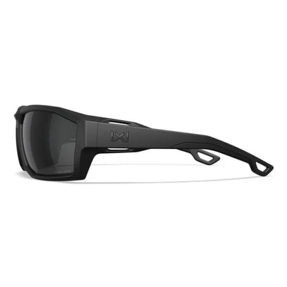 Wiley X ALPINE Ballistic Sunglasses - Matte Black Frame - CAPTIVATE Grey Mirror Lens