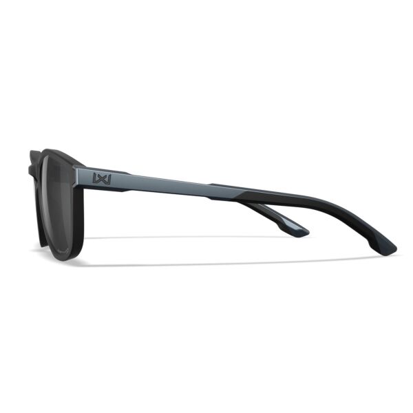 Wiley X Bravo Ballistic Sunglasses - Matte Black Frame - CAPTIVATE Black Mirror Lenses