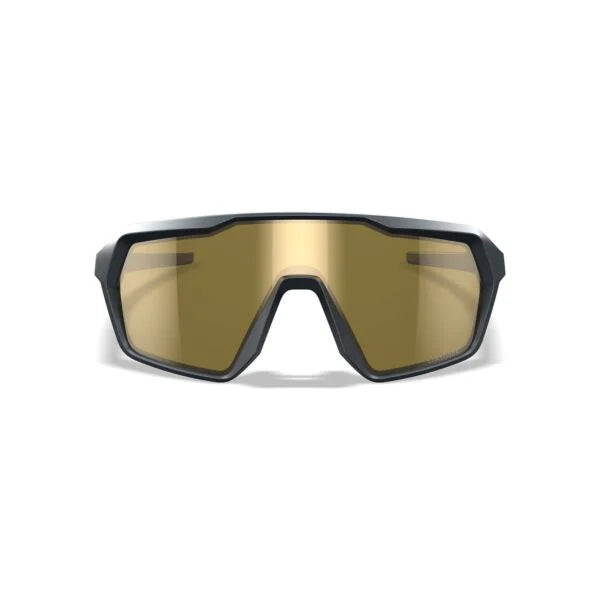 Wiley X Citadel Ballistic Sunglasses - Matte Graphite Grey Frame - CAPTIVATE Gold Mirror Lenses