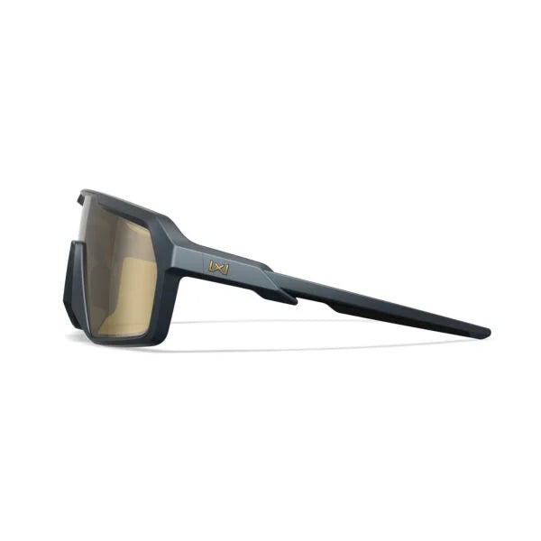 Wiley X Citadel Ballistic Sunglasses - Matte Graphite Grey Frame - CAPTIVATE Gold Mirror Lenses