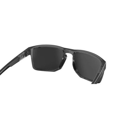 Wiley X FOUNDER - Gloss Crystal Grey Frame - CAPTIVATE Polarized Blue Mirror Lens