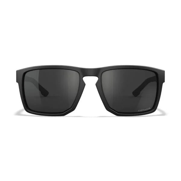 Wiley X FOUNDER - Matte Black Frame - CAPTIVATE Polarized Grey Lens