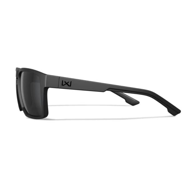 Wiley X FOUNDER - Matte Black Frame - CAPTIVATE Polarized Grey Lens