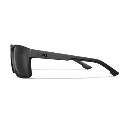 Wiley X FOUNDER - Matte Black Frame - CAPTIVATE Polarized Grey Lens