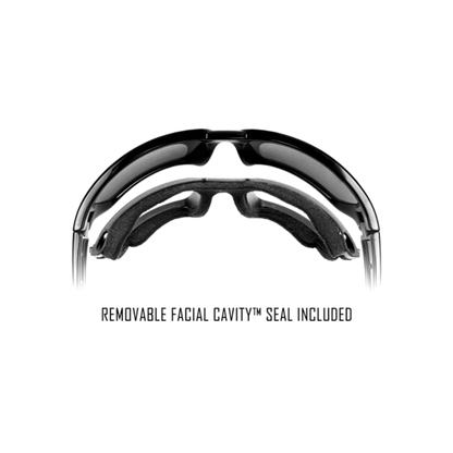 Wiley X GRID - Matte Cool Grey Frame - CAPTIVATE Polarized Green Mirror Lens