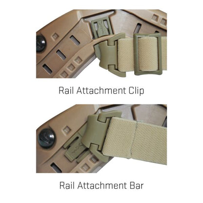 Wiley X NERVE/SPEAR RAS ARC Rail Clip and Bar