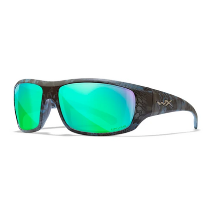 Wiley X OMEGA - Kryptek Neptune Frame - CAPTIVATE Polarized Green Mirror Lens
