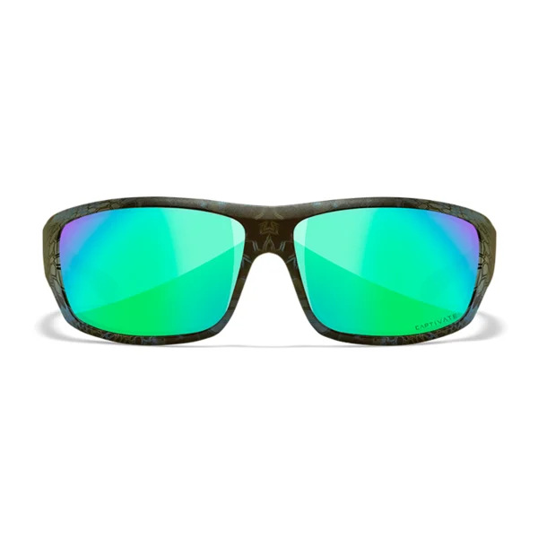 Wiley X OMEGA - Kryptek Neptune Frame - CAPTIVATE Polarized Green Mirror Lens
