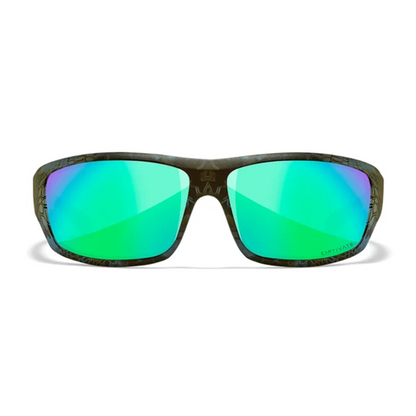 Wiley X OMEGA - Kryptek Neptune Frame - CAPTIVATE Polarized Green Mirror Lens