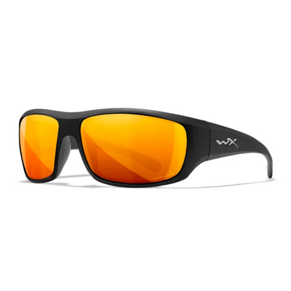 Wiley X OMEGA - Matte Black Frame - CAPTIVATE Polarized Bronze Mirror Lens