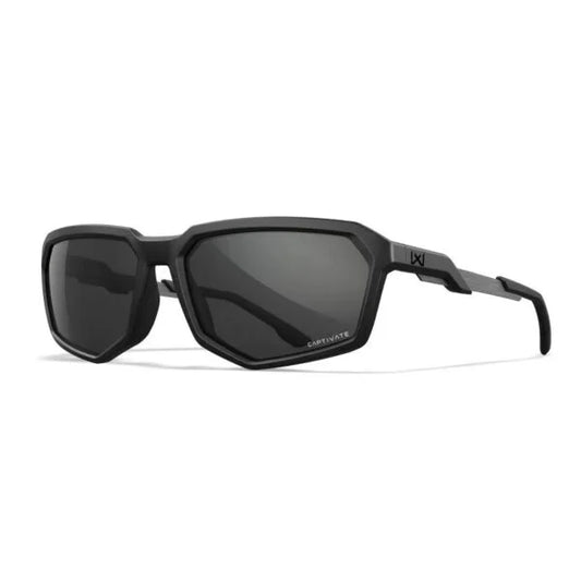 Wiley X RECON - Matt Black Frame - CAPTIVATE Polarized Grey Lens