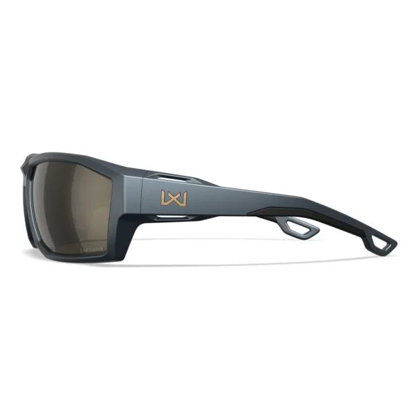 Wiley X ALPINE - Matte Graphite Grey Frame - CAPTIVATE Polarised Tungsten Mirror Lens