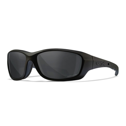 Wiley X Gravity - Matte Black Frame - CAPTIVATE Polarized Grey Lens