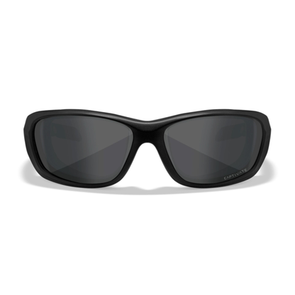 Wiley X Gravity - Matte Black Frame - CAPTIVATE Polarized Grey Lens