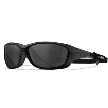 Wiley X Gravity - Matte Black Frame - CAPTIVATE Polarized Grey Lens