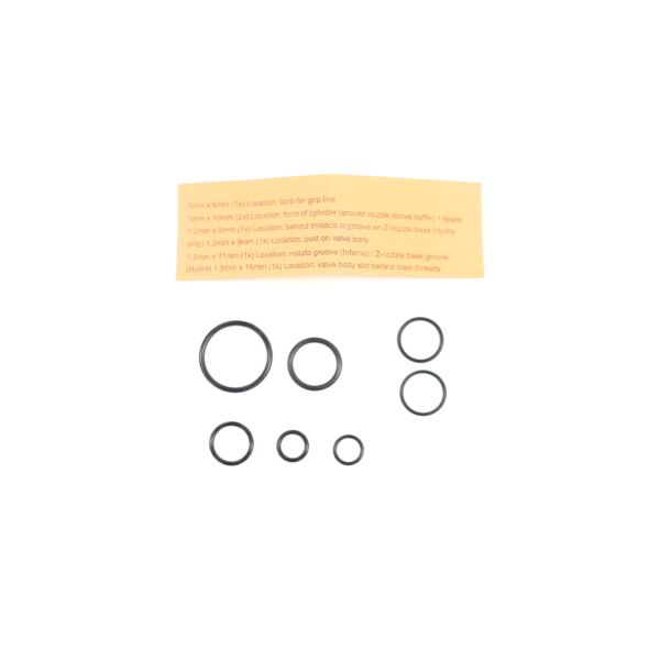 Wolverine O-Ring Kit for Evolution Series (Gen 1 INFERNO/HYDRA)