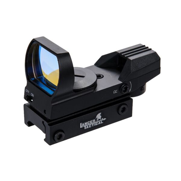 Lancer Tactical Red Dot Reflex Sight w/ 4 Reticles