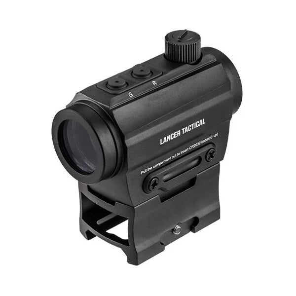 Lancer Tactical Reflex Micro Red & Green Dot W/ Hi-Mount - Killer Instinct Tactical