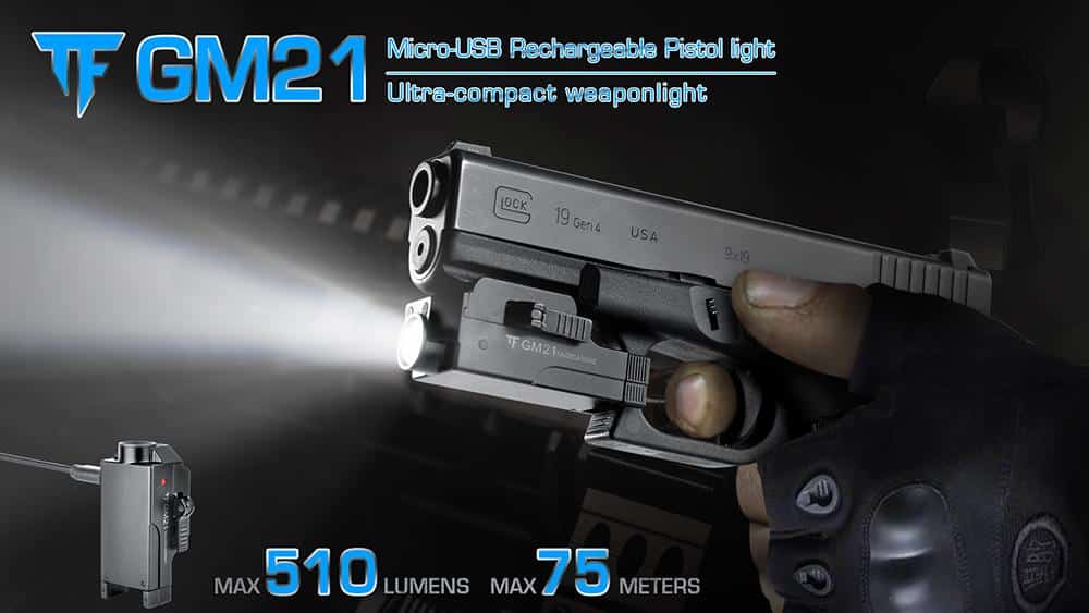 Trust Fire Rechargeable GM21 Pistol Light