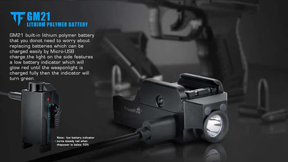 Trust Fire Rechargeable GM21 Pistol Light