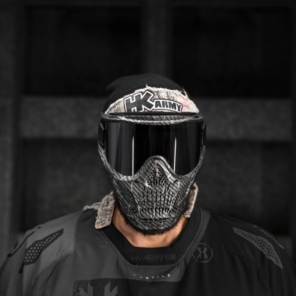 HK Army HSTL Skull Goggle - Machine Silver