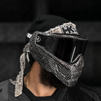 HK Army HSTL Skull Goggle - Machine Silver