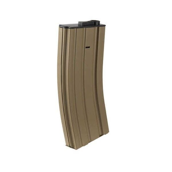 Lancer Tactical Mid-cap 120 rounds metal mag - Black