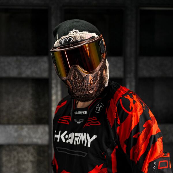 HK Army HSTL Skull Goggle - Snake Red