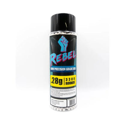 Rebel Precision 6mm BBs 3300ct Bottle - 0.28g