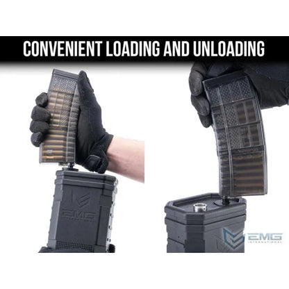 EMG "Autobot" 1400rd LiPo-Powered Automatic Electric BB Loader - Blue