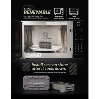 Silent Dry PIONEER 20L Dehumidifier Stone