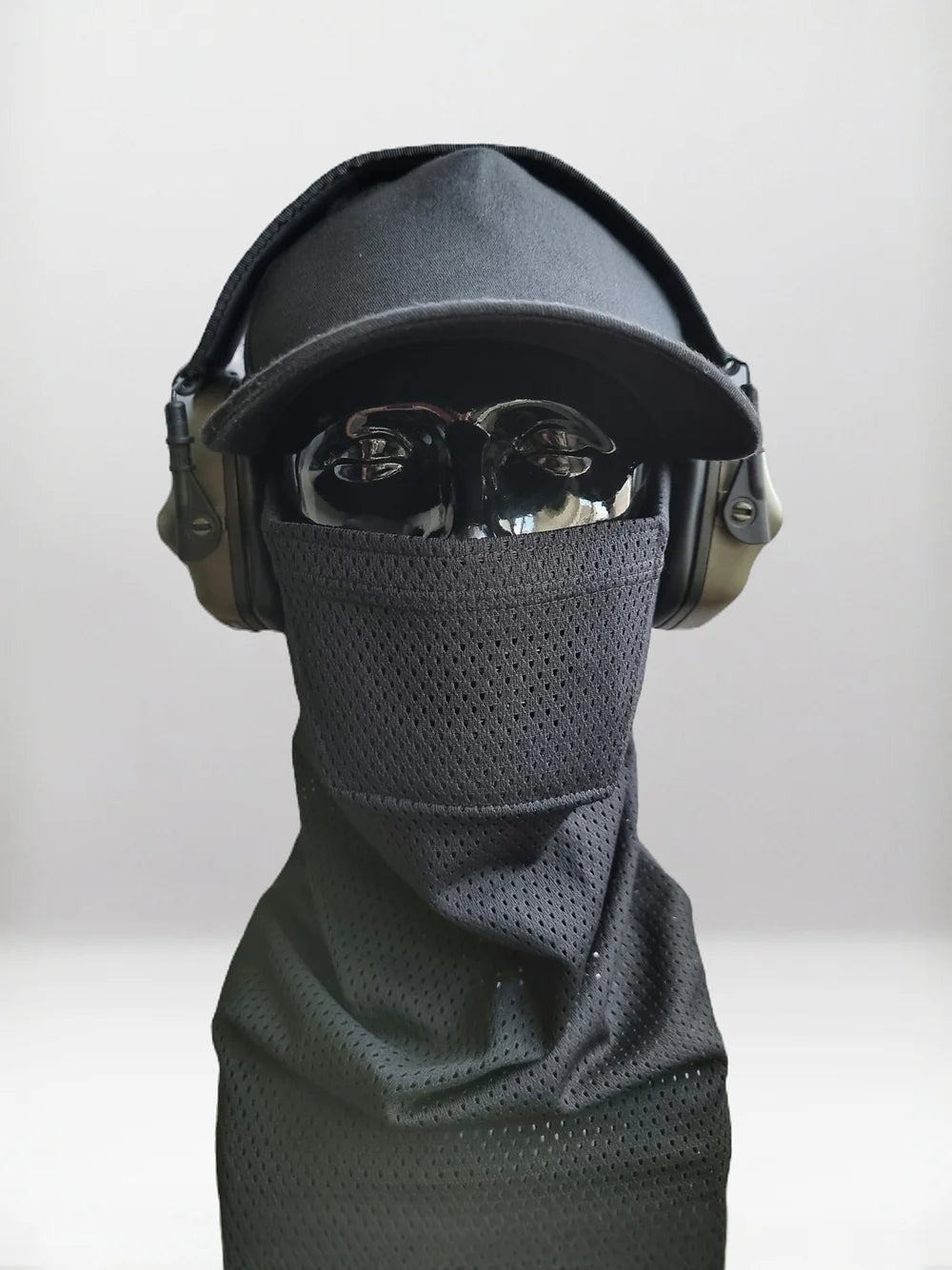 Black Airsoft Face Protection Snood