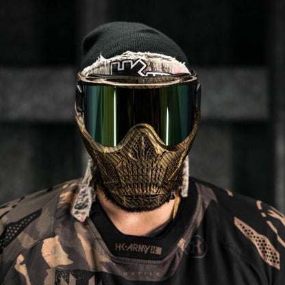 HK Army HSTL Skull Goggle - Machine Gold