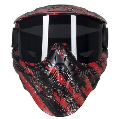 HK Army HSTL Goggle - Thermal - Fracture Black/Red