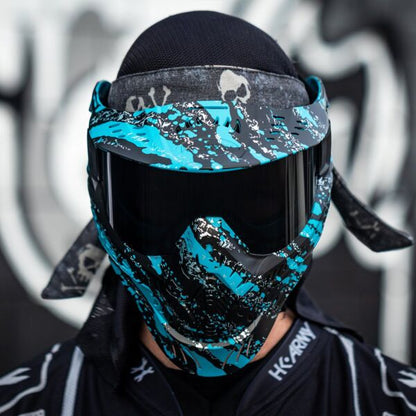 HK Army HSTL Goggle - Thermal - Fracture Black/Turquoise