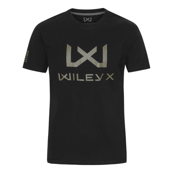 Wiley X CANYON T-Shirt - Onyx Black / Sage Green - XL