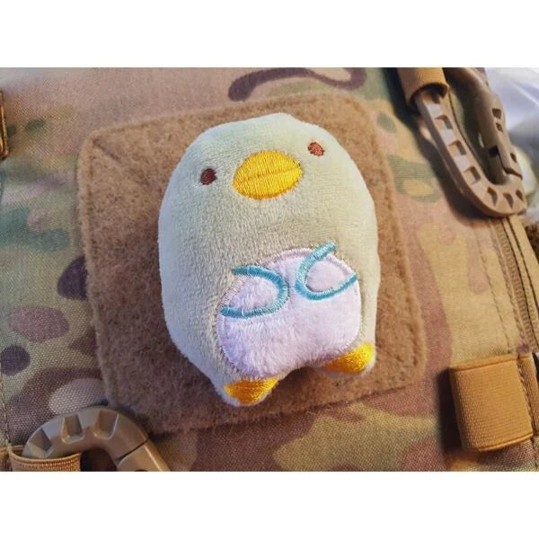 Birdy Plush Patch (Velcro Backed)