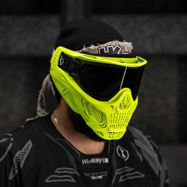 HK Army HSTL Skull Goggle - Neon Yellow