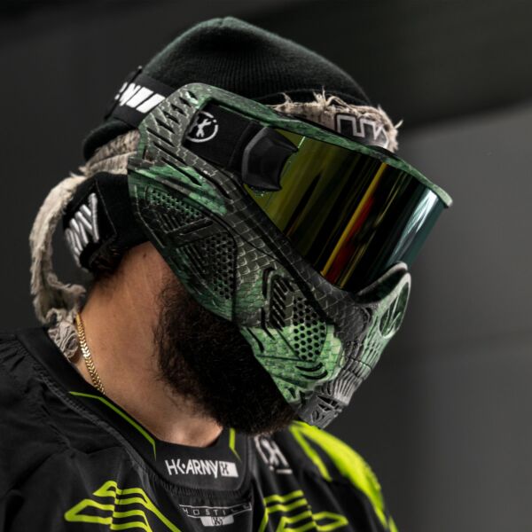 HK Army HSTL Skull Goggle - Snake Green