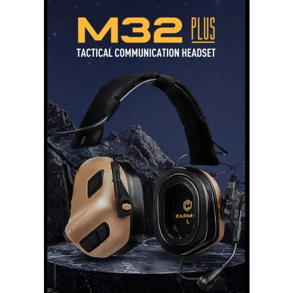 Earmor M32 Plus Tactical Headset With Mic